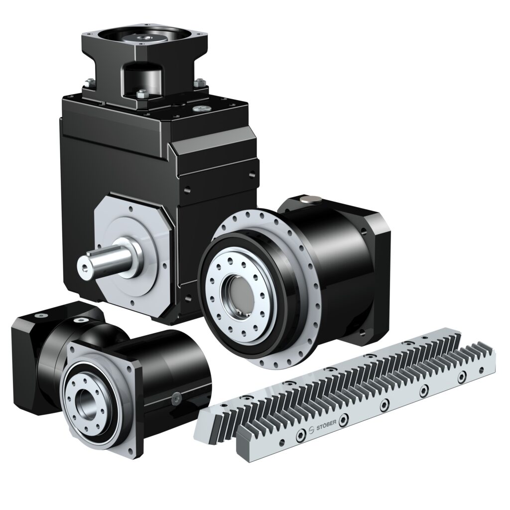 Stöber hat sein Servowinkelgetriebe KS weiterentwickelt und bietet dieses zwei-, drei- und nun auch einstufig an. Bild: St�ber Antriebstechnik GmbH & Co. KG