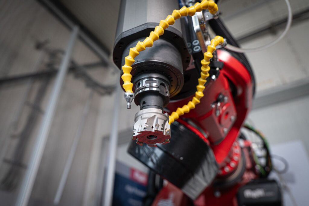 Der neue MAX-200 ist für die Zerspanung hochfester Stähle ausgelegt. Bild: Mabi AG - Robotic