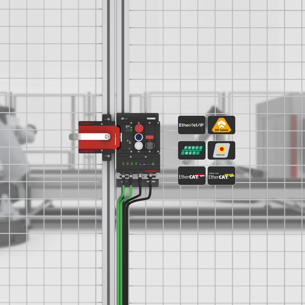 Das Schutztürsystem MGB2 Modular lässt sich an alle Anforderungen individuell anpassen und ist jetzt auch für Ethernet/IP / CIP Safety erhältlich. Bild: Euchner GmbH + Co. KG