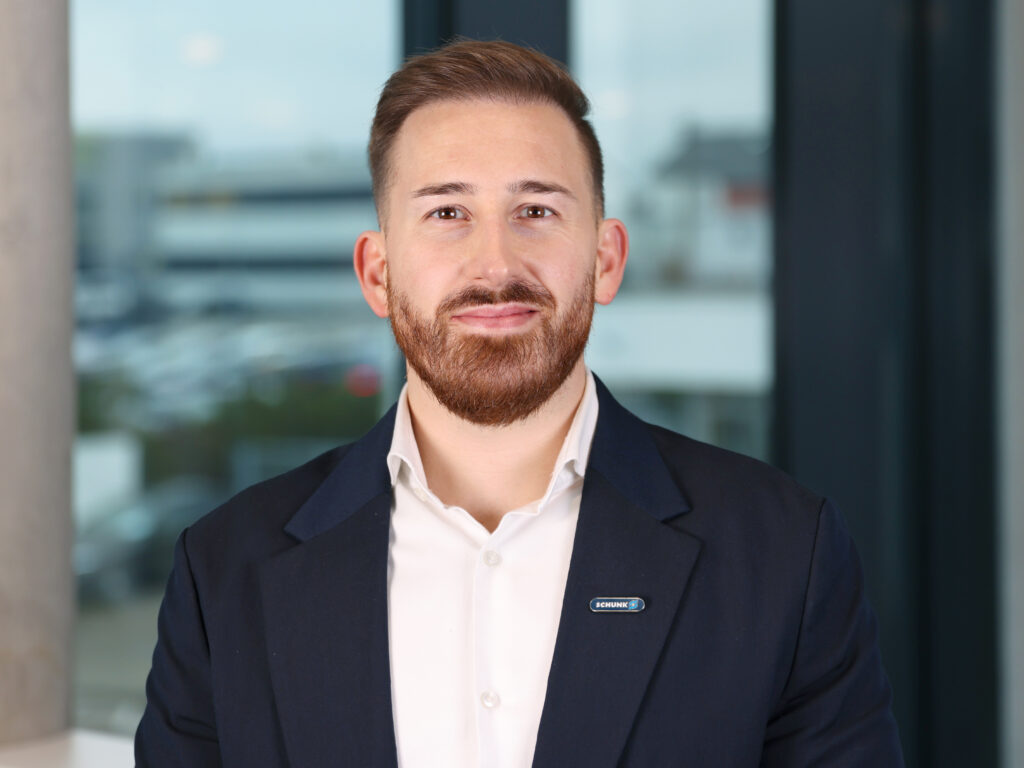 Julian Kümmerling, Schunk SE & Co. KG Bild: Schunk SE & Co. KG