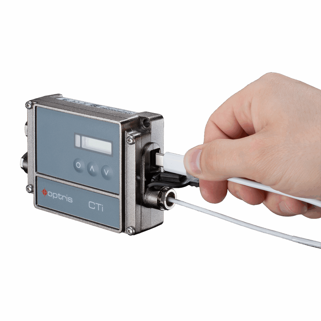 Optris setzt mit dem neuen CTi LT-Pyrometer einen neuen Maßstab in der stationären Infrarot-Pyrometrie. Bild: Optris GmbH
