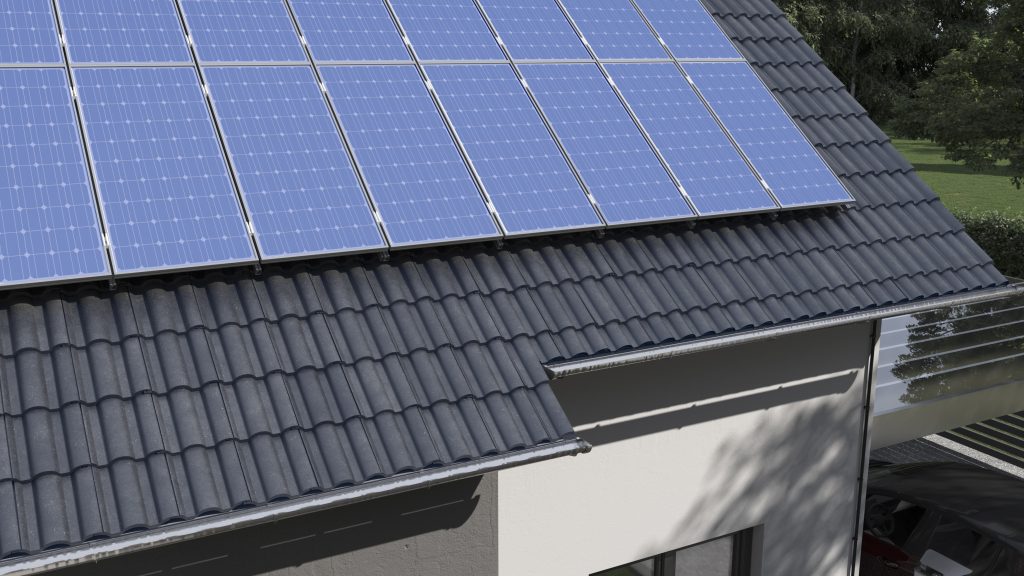 Hitze, Nässe, Sturm und UV-Strahlung: Kabelschutzrohre von Fränkische schützen Elektroinstallationen im Freien wie Photovoltaik-Anlagen zuverlässig. Bild: Fr�nkische Rohrwerke