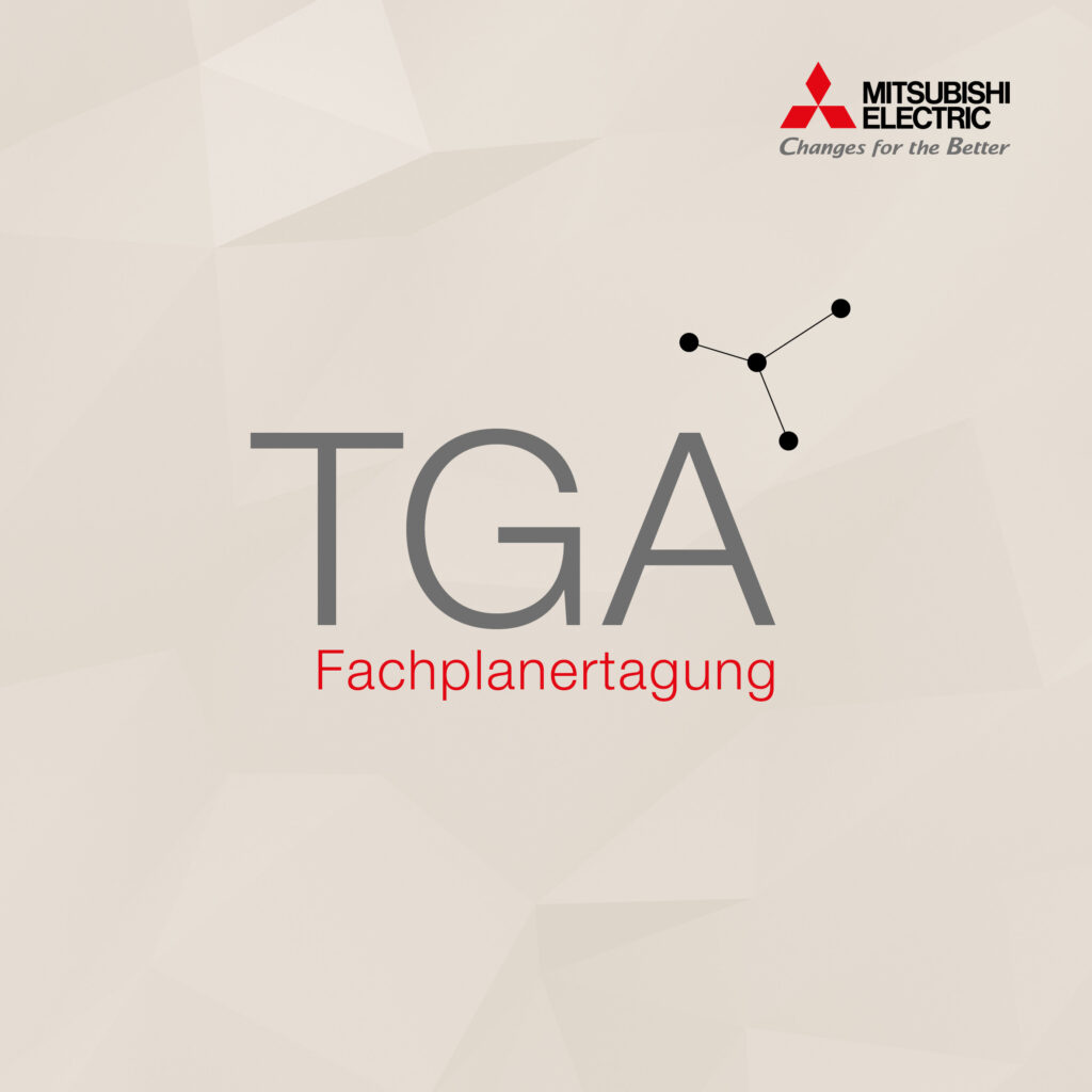 Mit einer TGA Fachplaner-Tagungsreihe wird Mitsubishi Electric gemeinsam mit dem BTGA, dem FGK und dem VDMA an neun Standorten in Deutschland gezielt aktuell Branchenthemen für die Bedürfnisse von TGA Fachplanern praxisnah aufbereiten und vermitteln. Bild: Mitsubishi Electric Europe B.V.