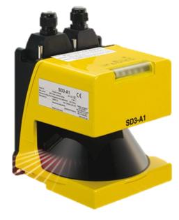 LASERSCANNER 24VDC PNP SD3-A1