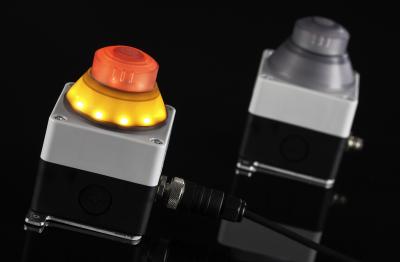 aktiv-leuchtende Not-Halt-Taste