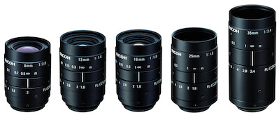 5MP &uuml;berschreitende Objektive der 5MX-Baureihe