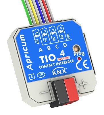 KNX Secure Binary Input/Output TIO4-Sec