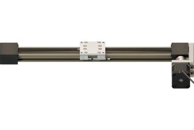 Zahnriemenachse mit Schrittmotor