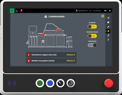 OT1400 - Panel-PC mit Bedienkonsole