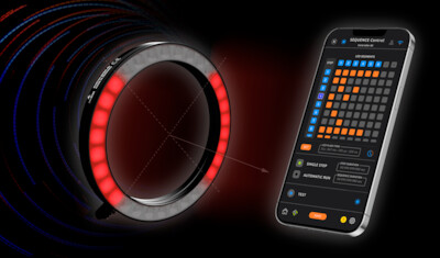 Quadrantenringlichter mit Sequenzbetrieb evotronLIGHT R-50x24, R-76x50, R-102x76, R-128x102 - IIoT-f&auml;hig