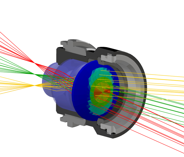 Opto-mechanisches Engineering für Solidworks