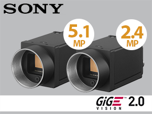 Neues Sony Kamera-Duo für alle Anwendungen von VGA bis 5MP