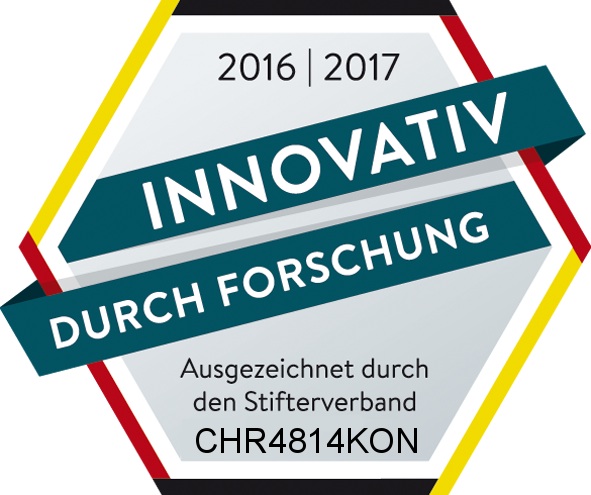 Chromasens erhält Innovationssiegel