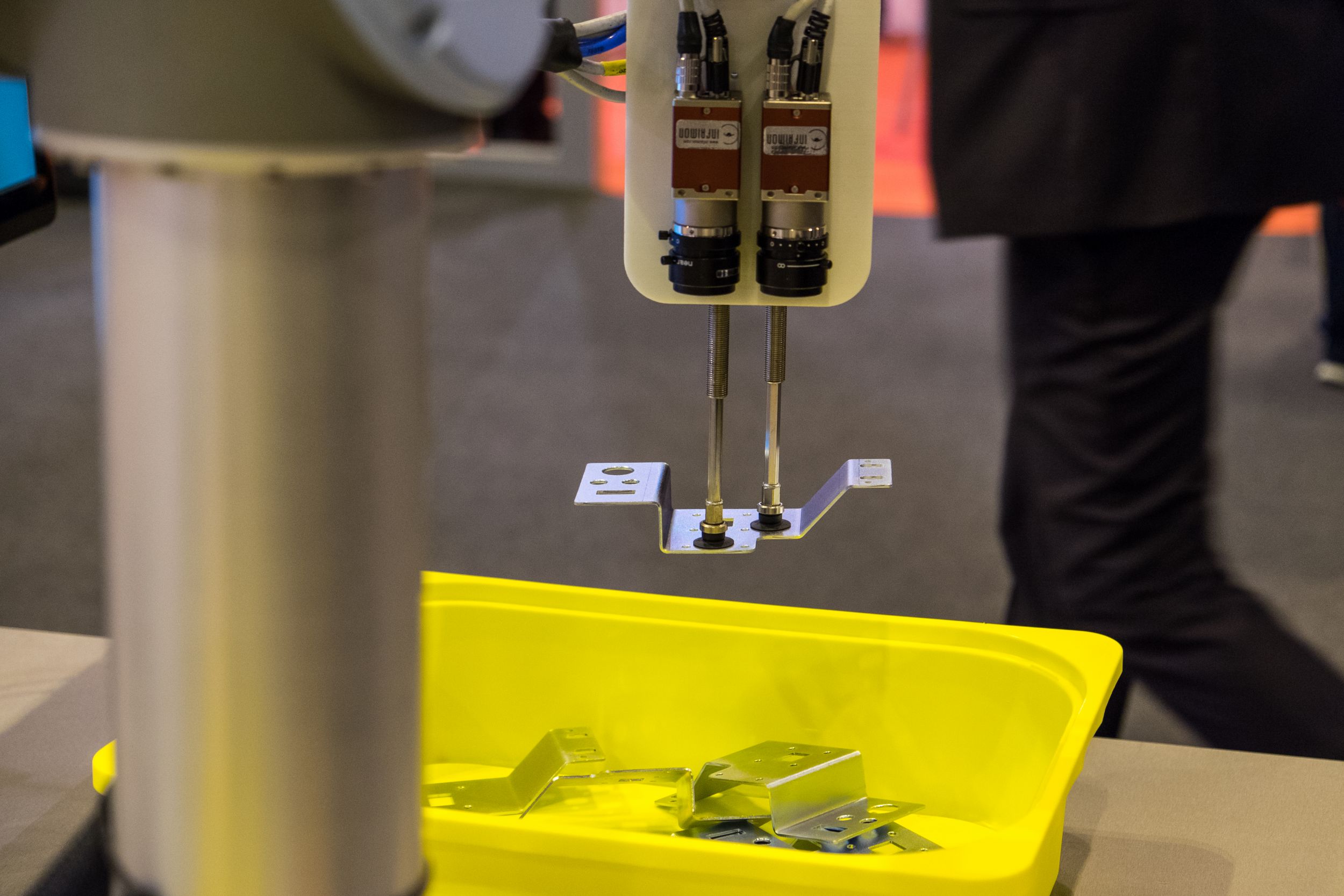 Stereovision für das räumliche Sehen von Robotern