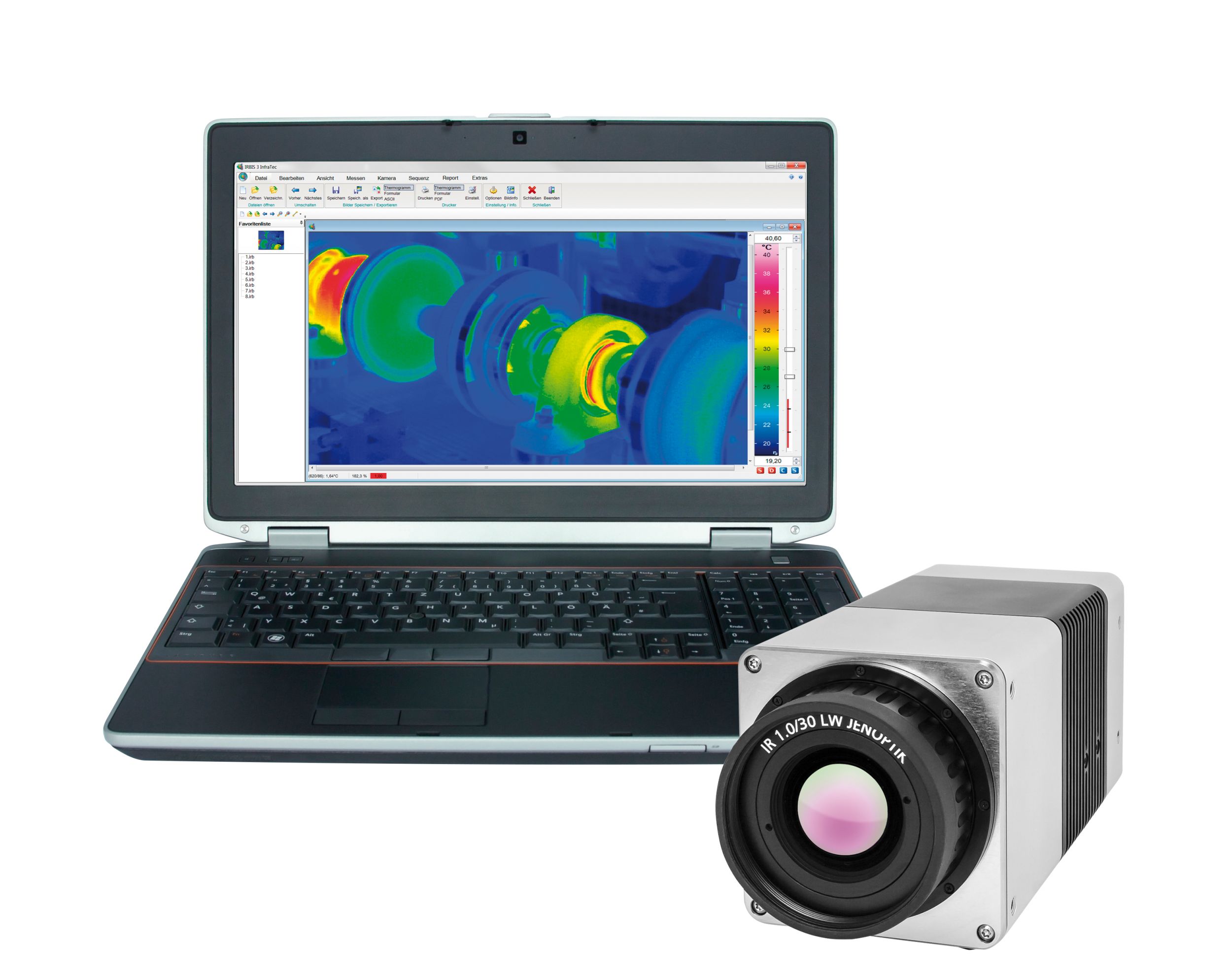 IR-Bildformate mit 3,1MP geometrischer Auflösung