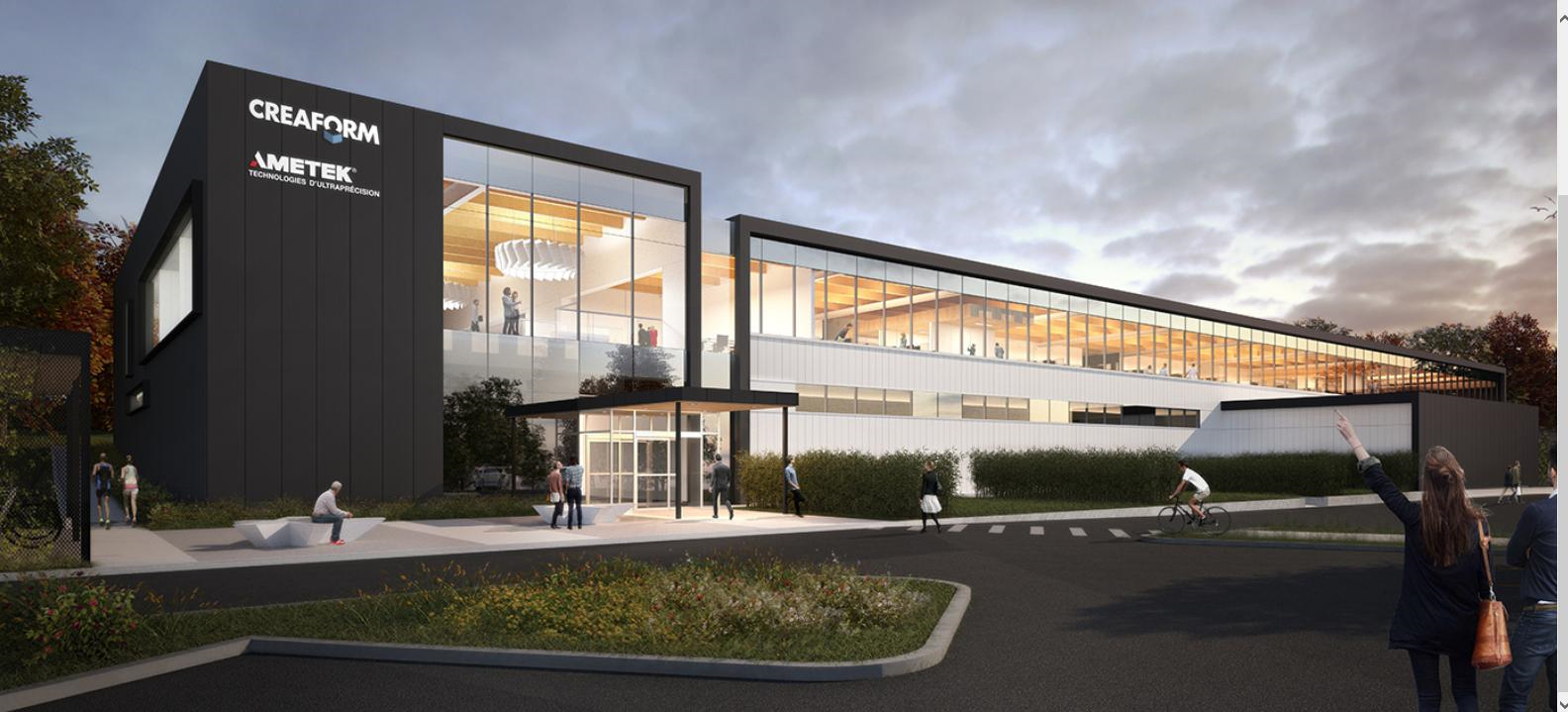 Creaform verlegt Firmensitz