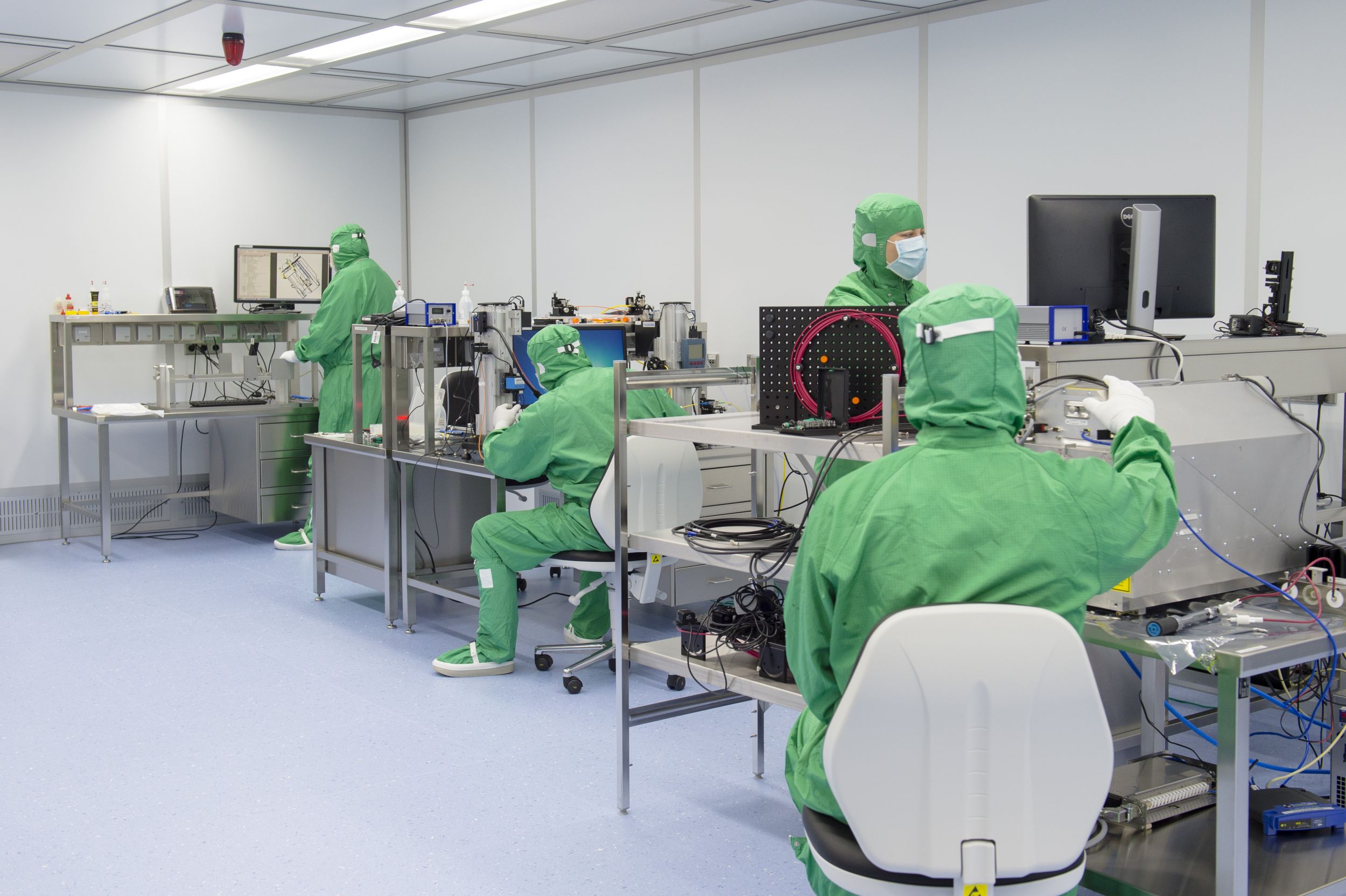 Qioptiq verdoppelt Reinraumflächen