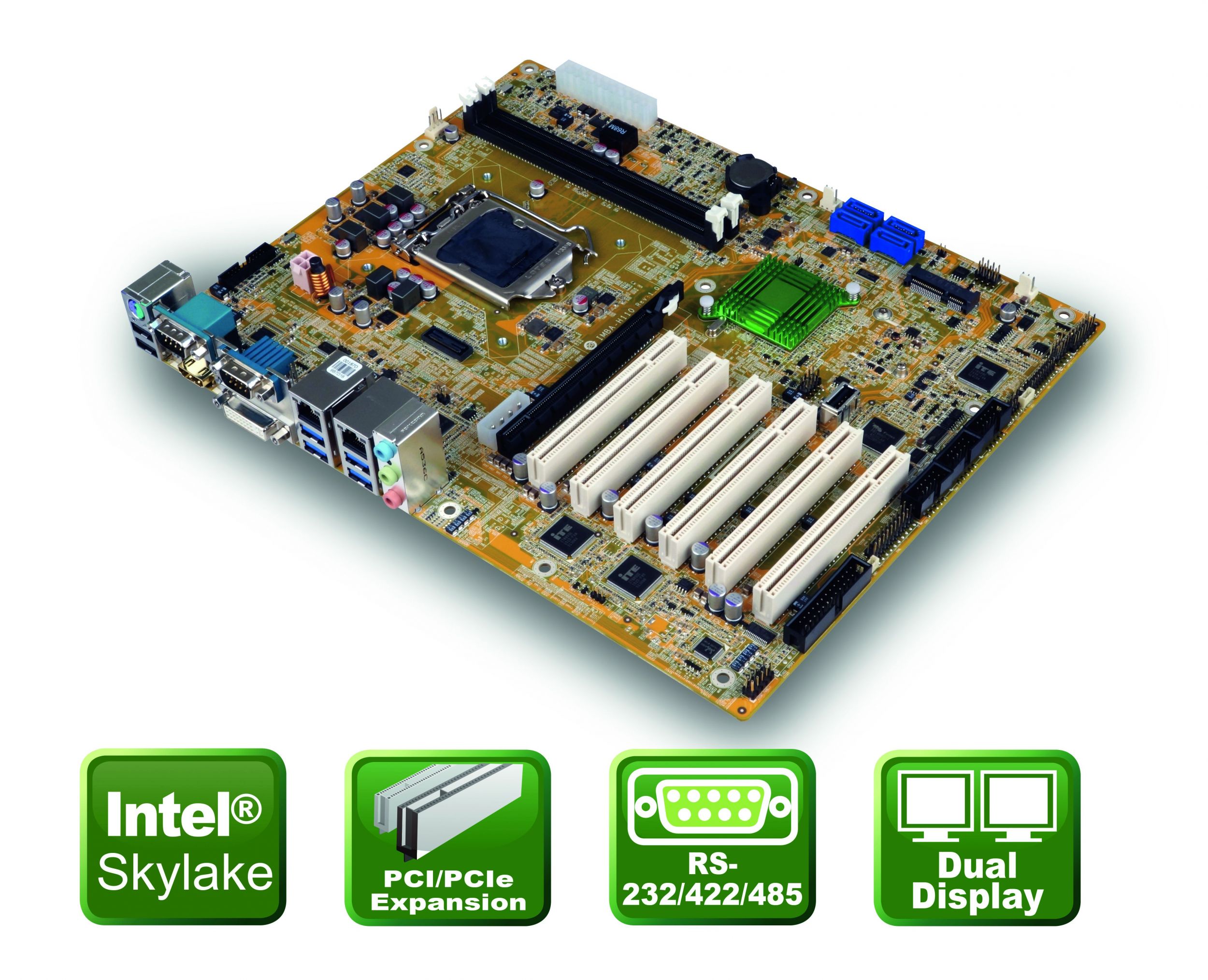 Sechs PCI-Slots mit Skylake Perforance