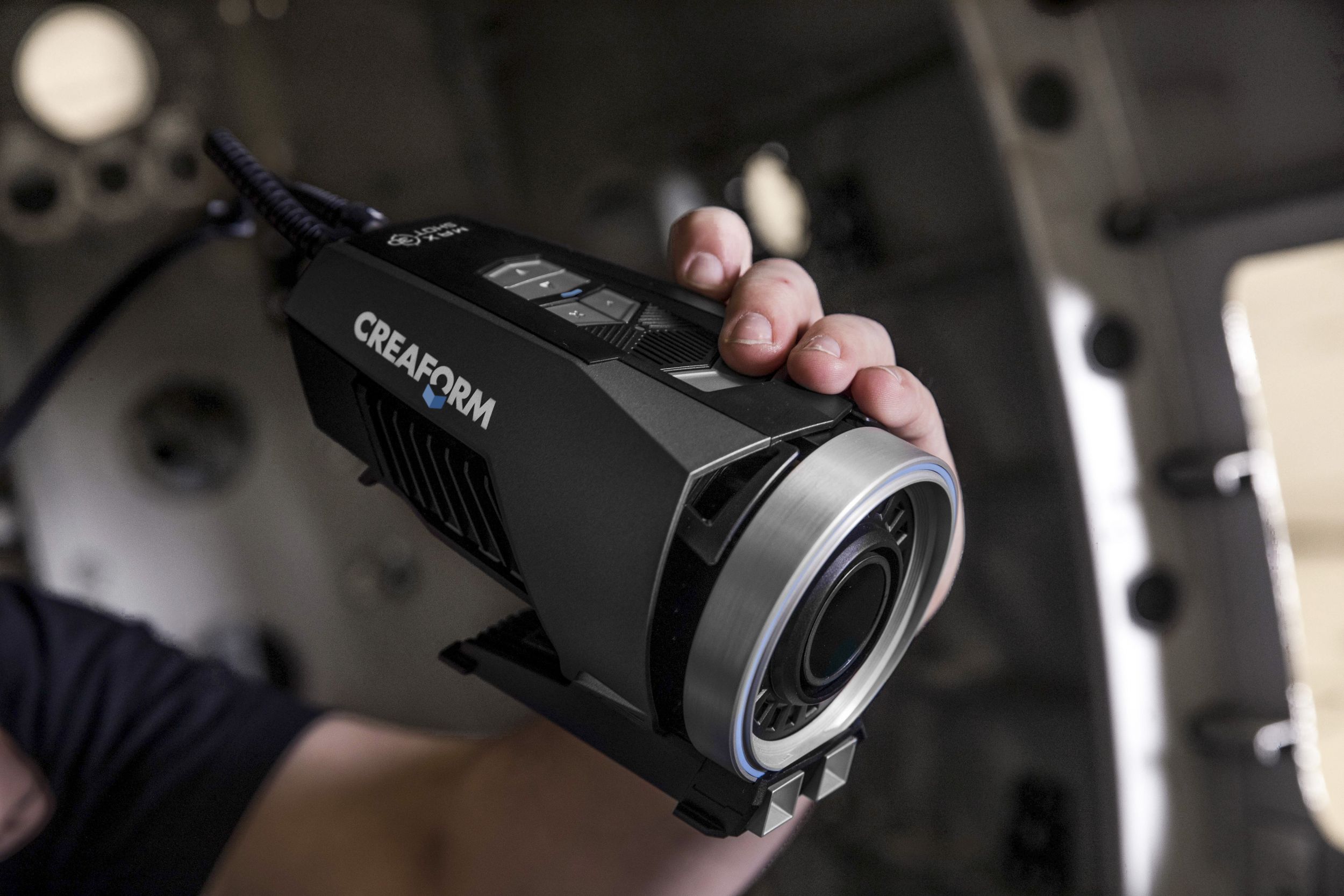 3D-Fotogrammetrie-Kamera mit visueller Projektion