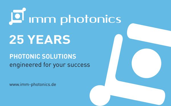 IMM Photonics feiert 25-jähriges Jubiläum