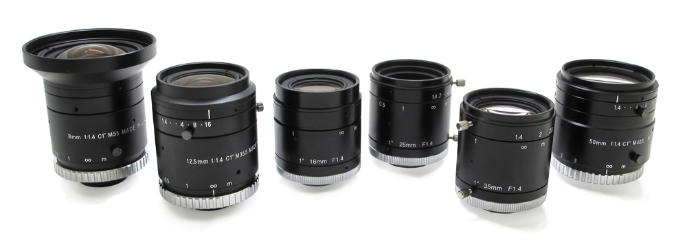 High-Resolution C-Mount Lenses