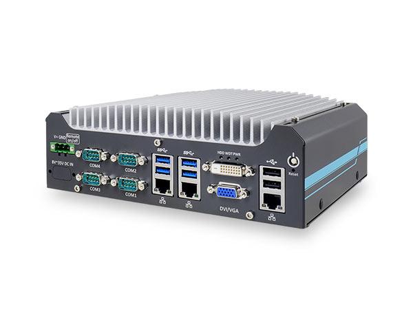 Compact Fanless Embedded PC with 3xGigE