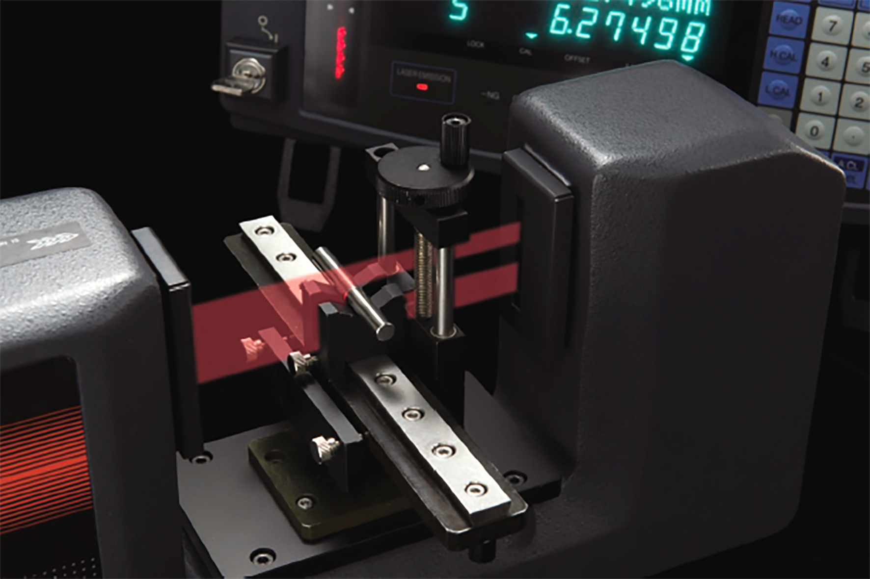 Hochgenaues Laser Mikrometer