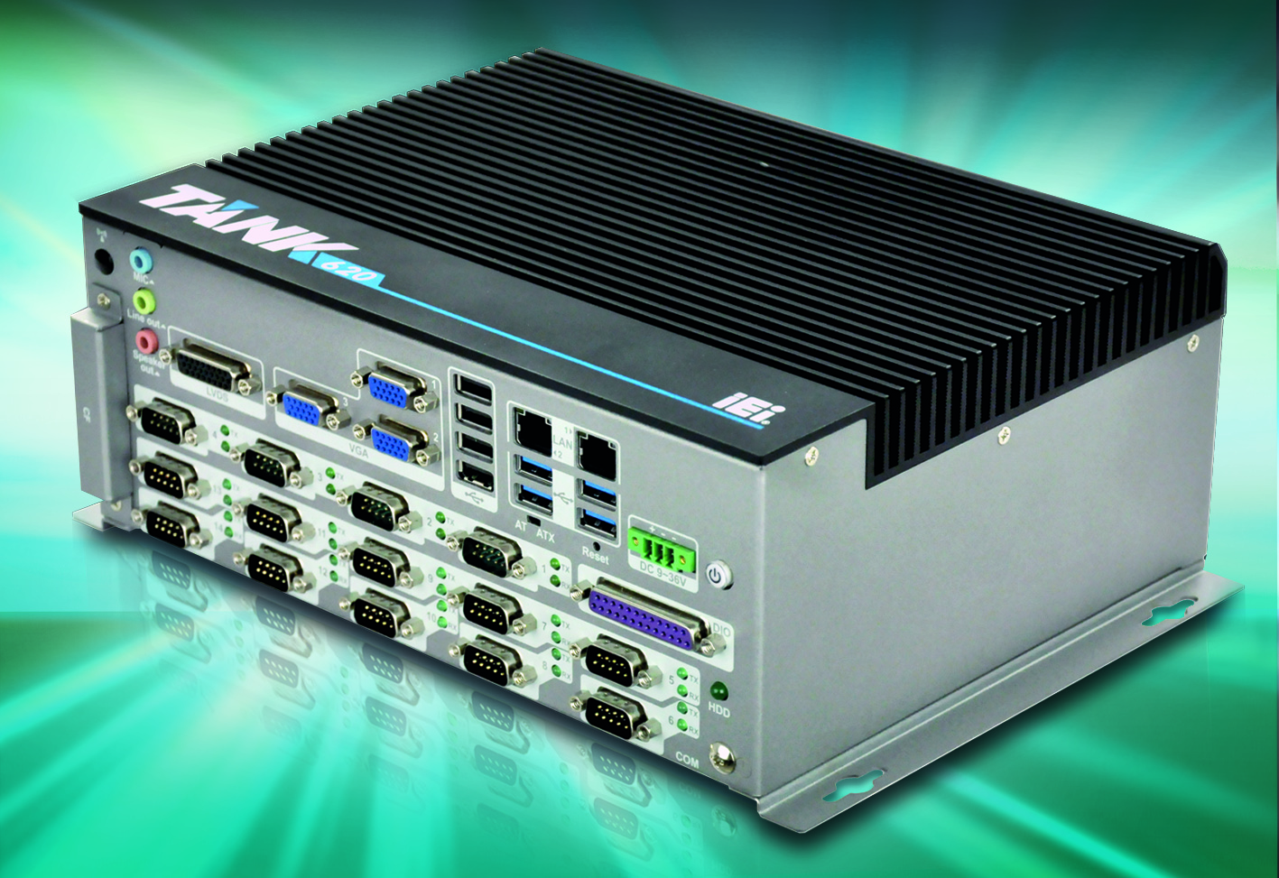Box-PC mit vielen Schnittstellen