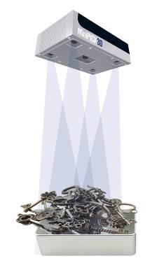 Multi-Stereo-Technologie für Bin-Picking unter einer Sekunde