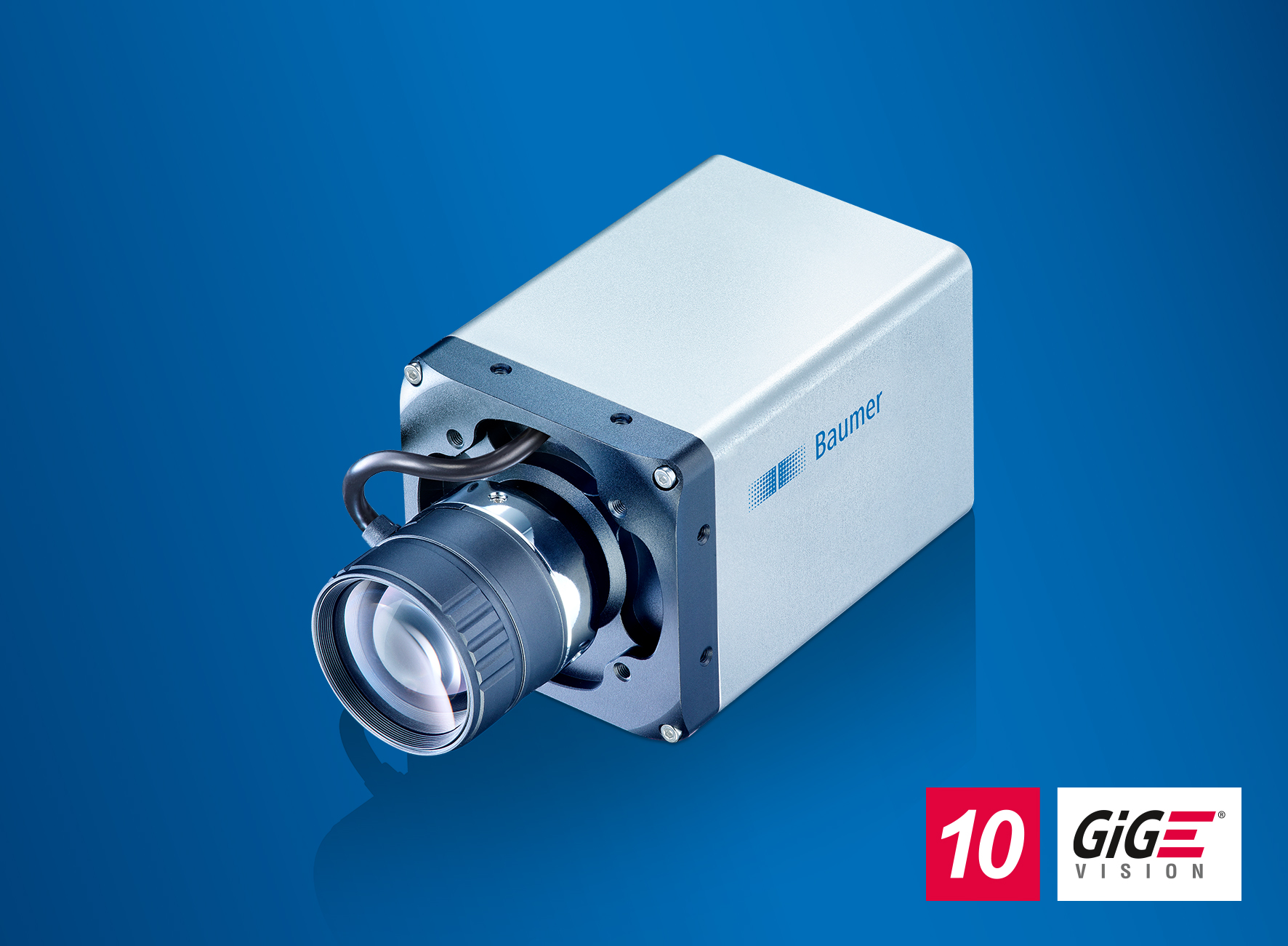 10GigE-Kamera mit Liquid-Lens-Unterstützung