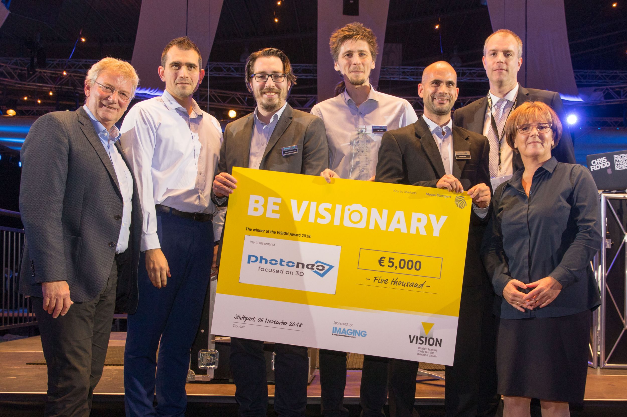 Vision Award für 3D-Kamera