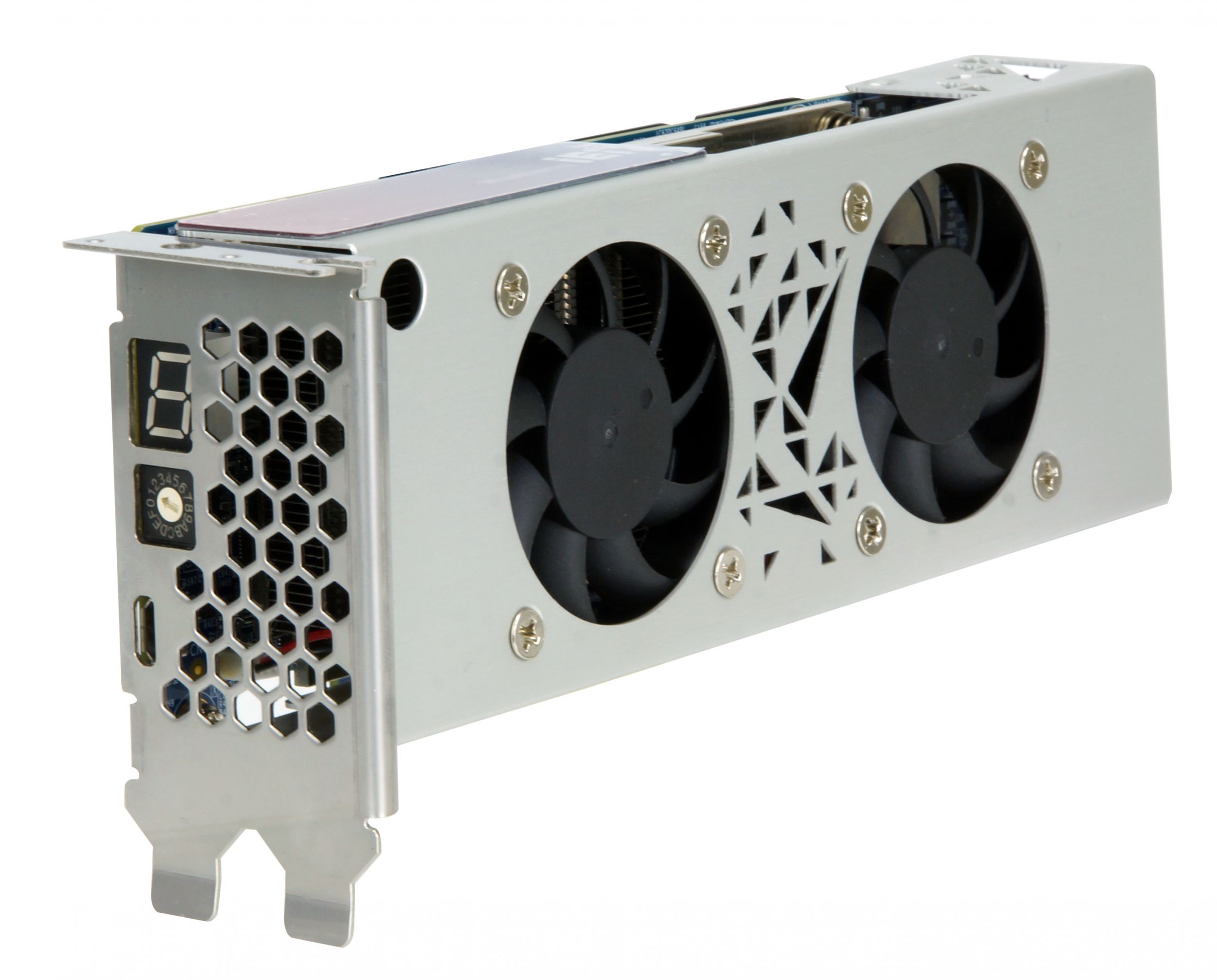 PCIe-FPGA-Beschleunigerkarte für KI-Anwendungen