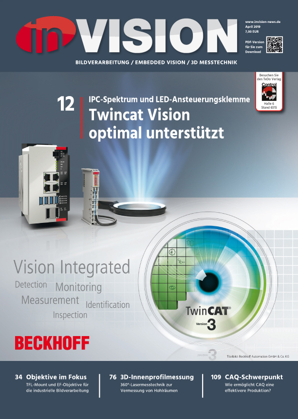 Control-Ausgabe der inVISION online