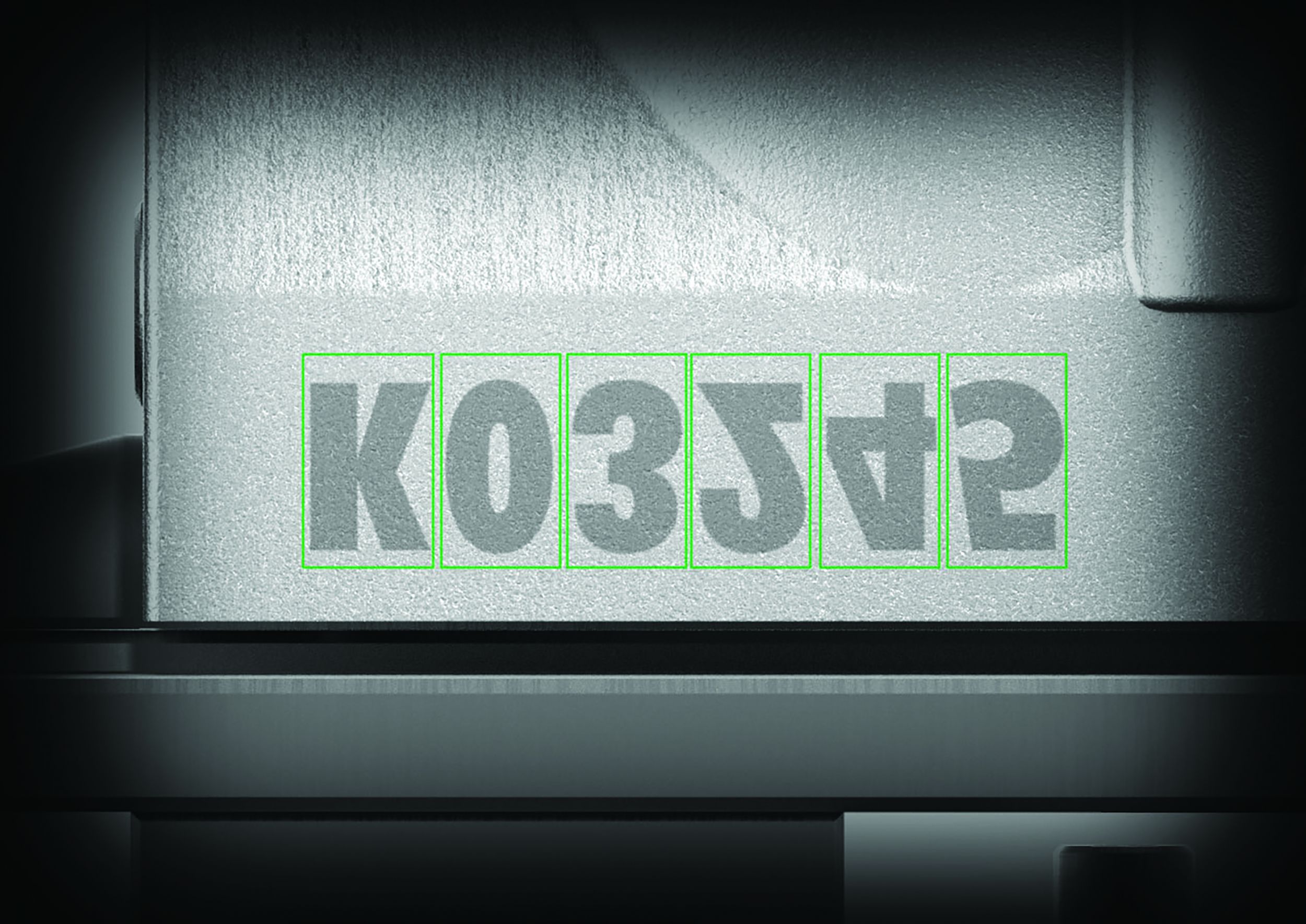 Robuste OCR-Lösung für alphanumerische Zeichenketten