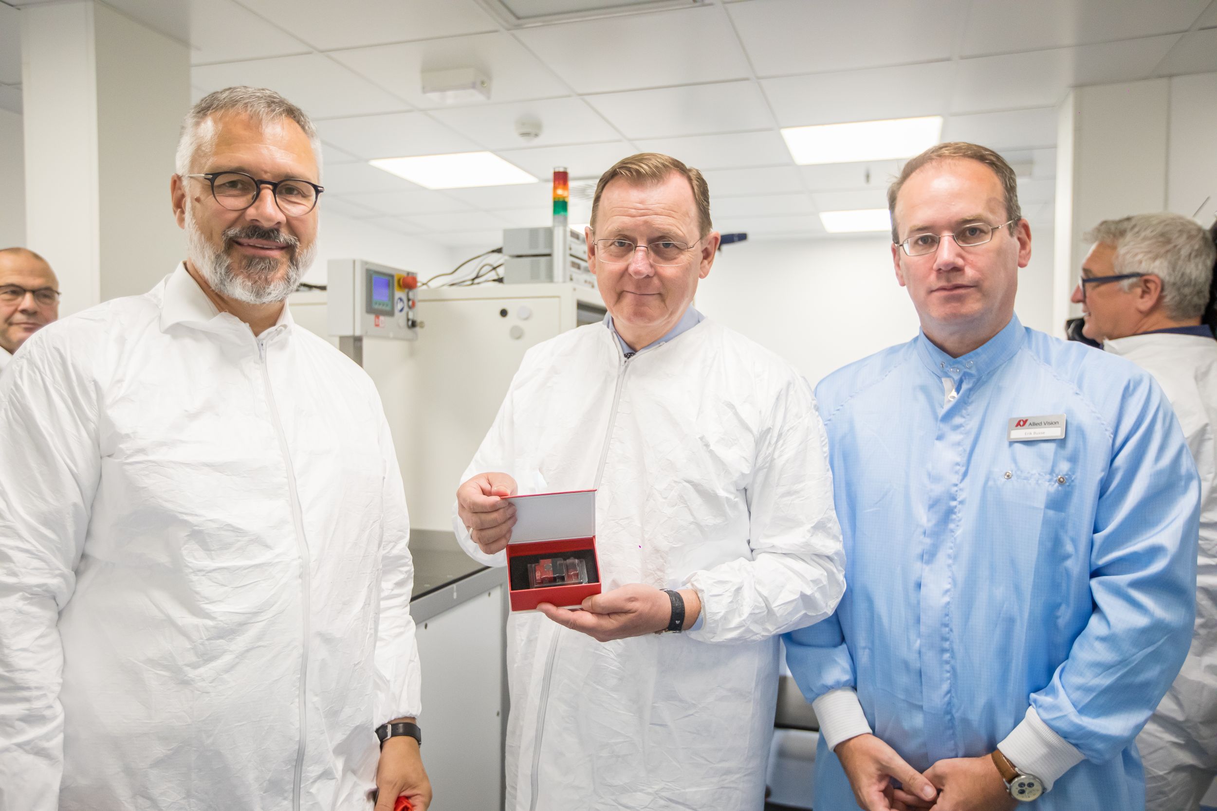 Einweihung neuer Produktionsanlage bei Allied Vision