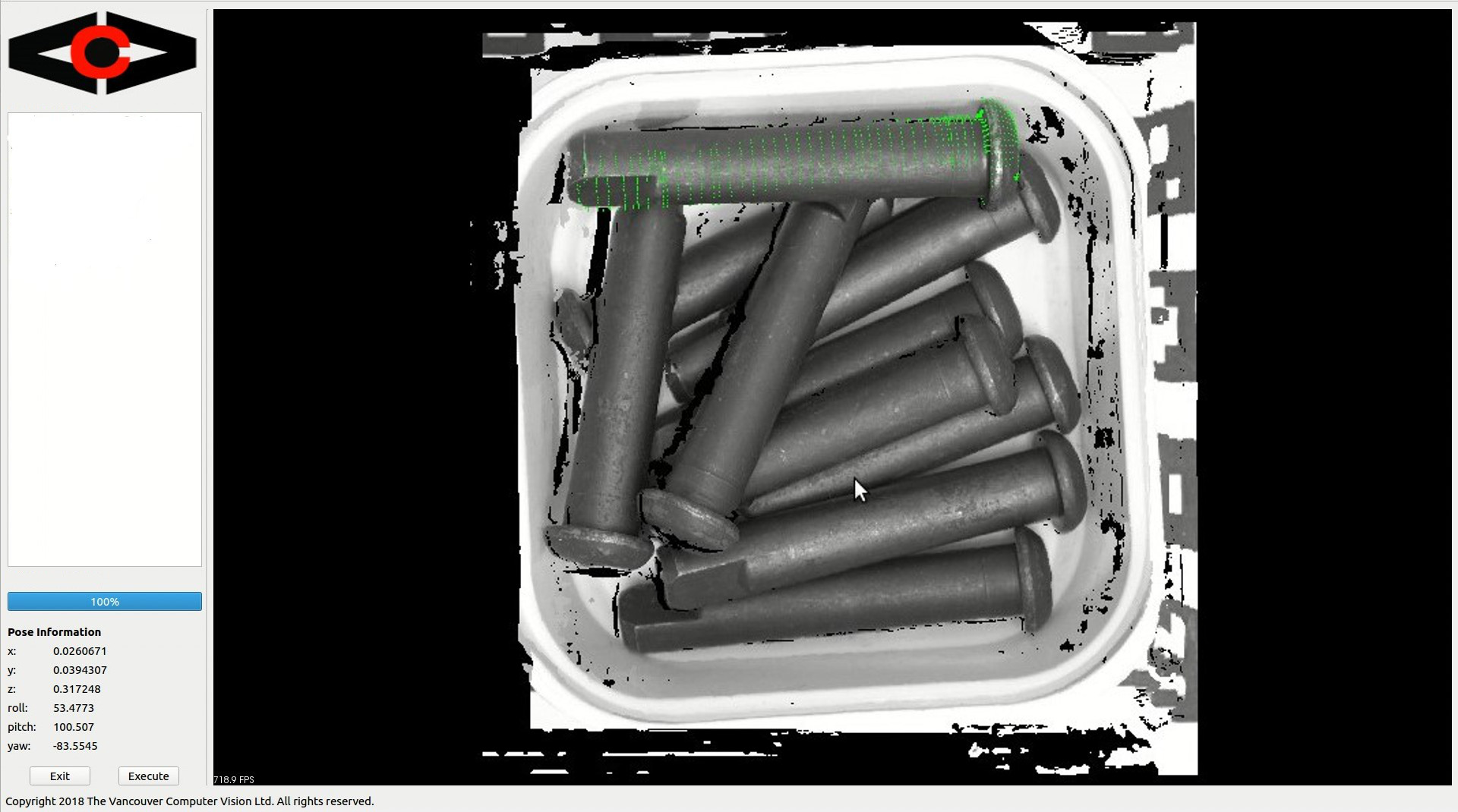 AI Powered 3D Vision System for Robotic Pick&Place Applications