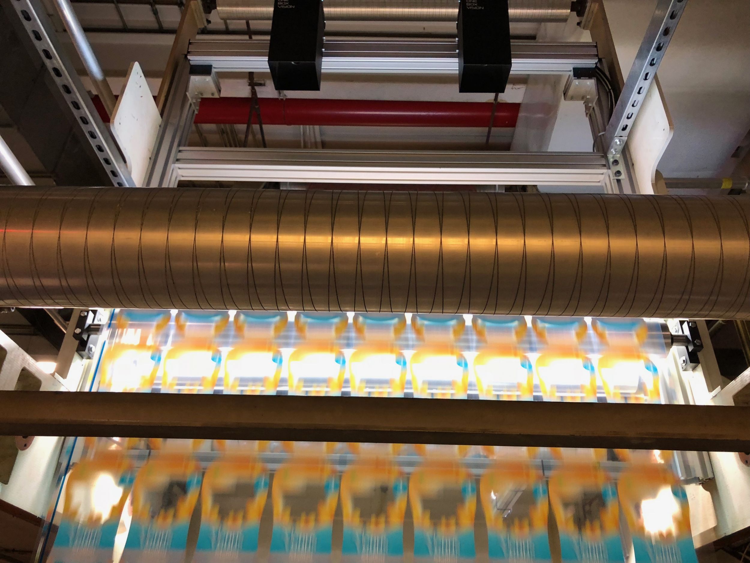 100% inline Druckinspektion für die Verpackungsindustrie