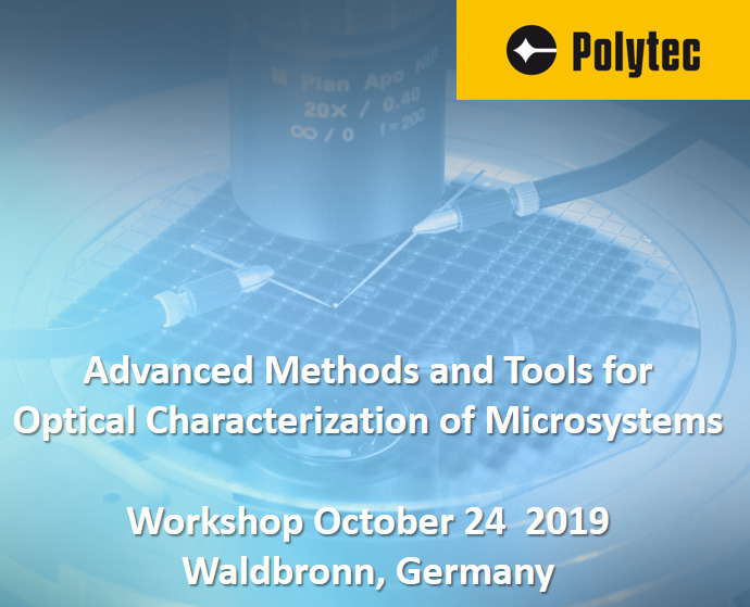 Workshop: Optical Characterization of Microstructures
