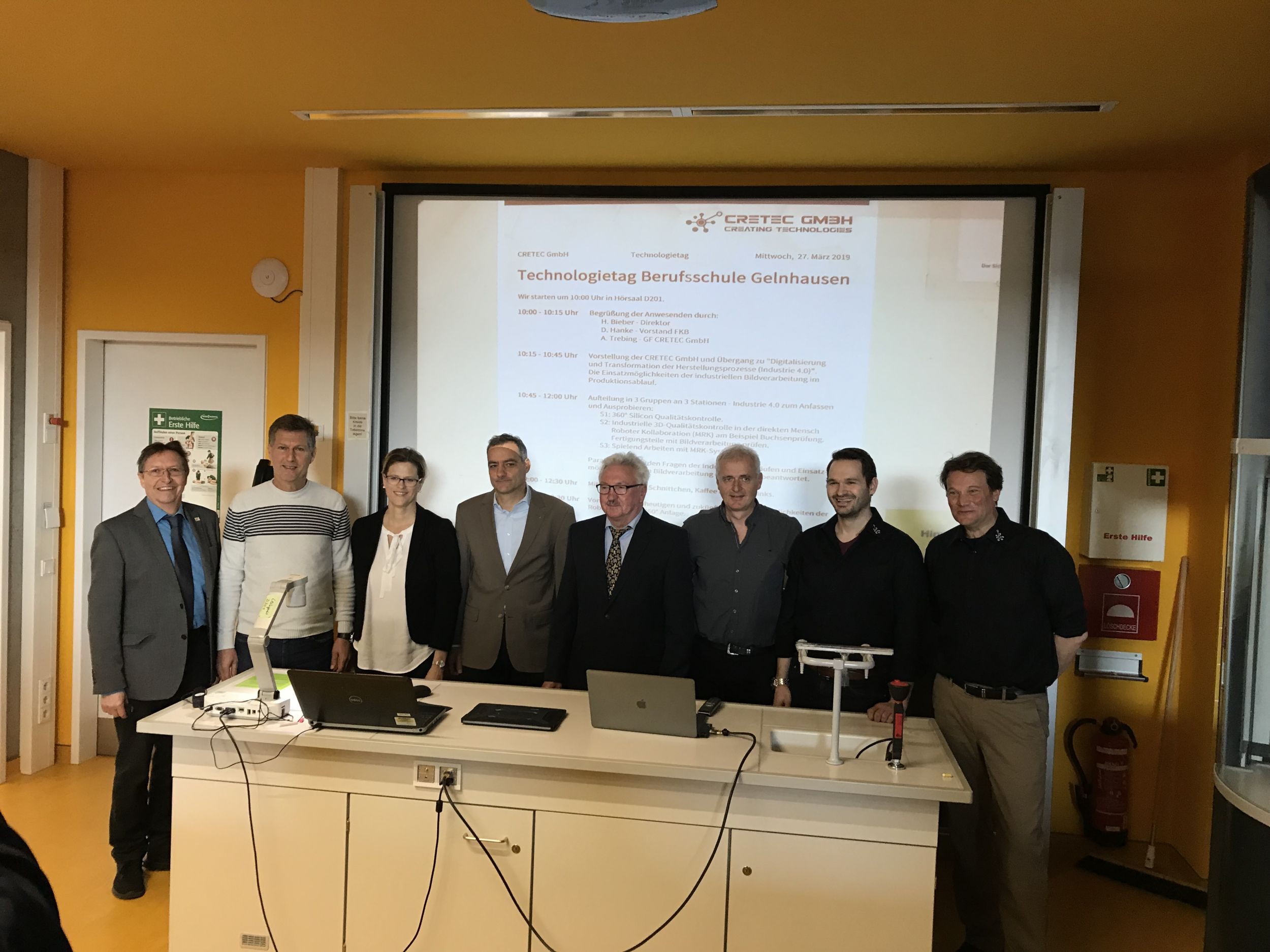 Erfolgreiche Premiere des Cretec-Technologietags