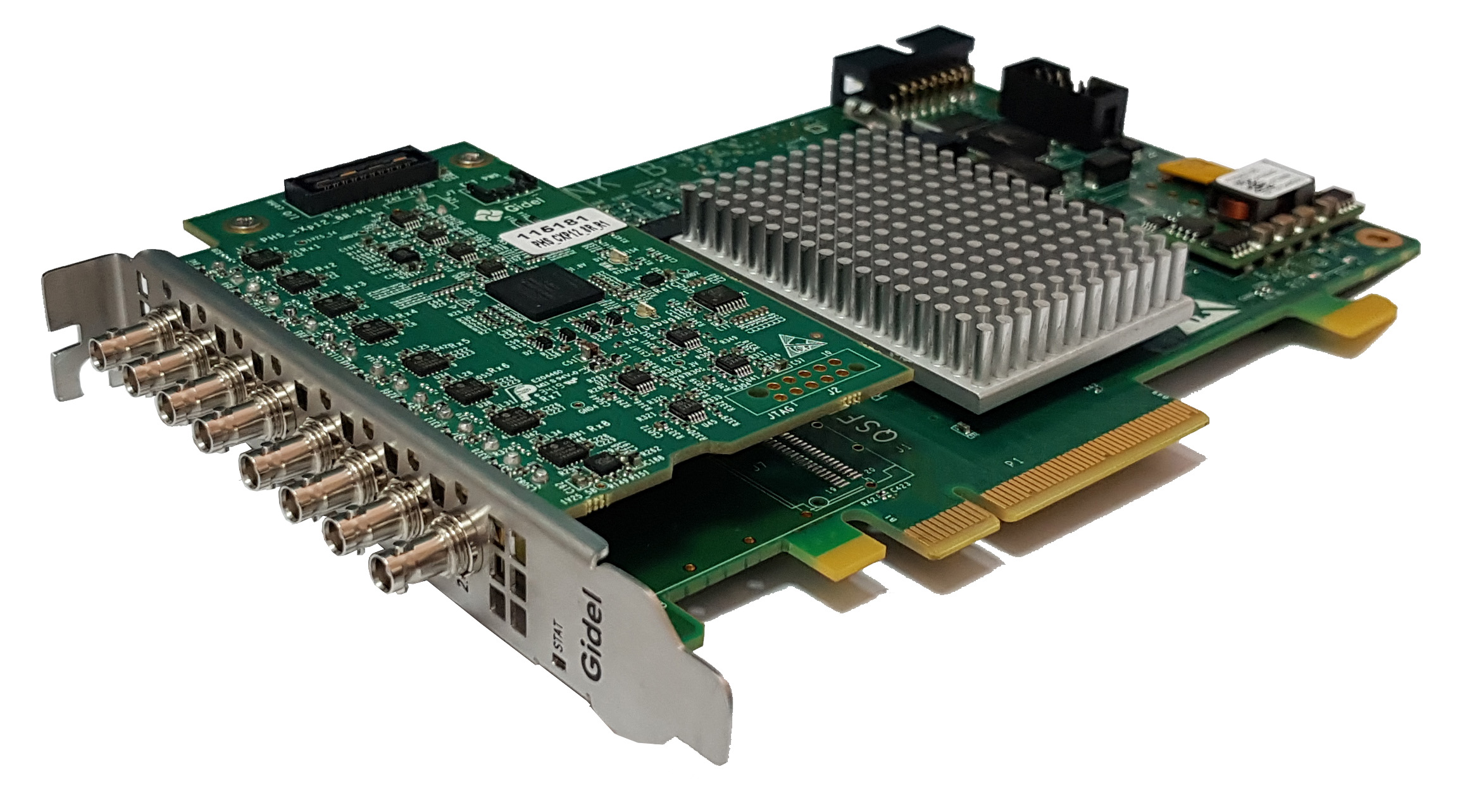 100Gb/s CXP12 Frame Grabber with Eight 500+MPixels/s Lossless