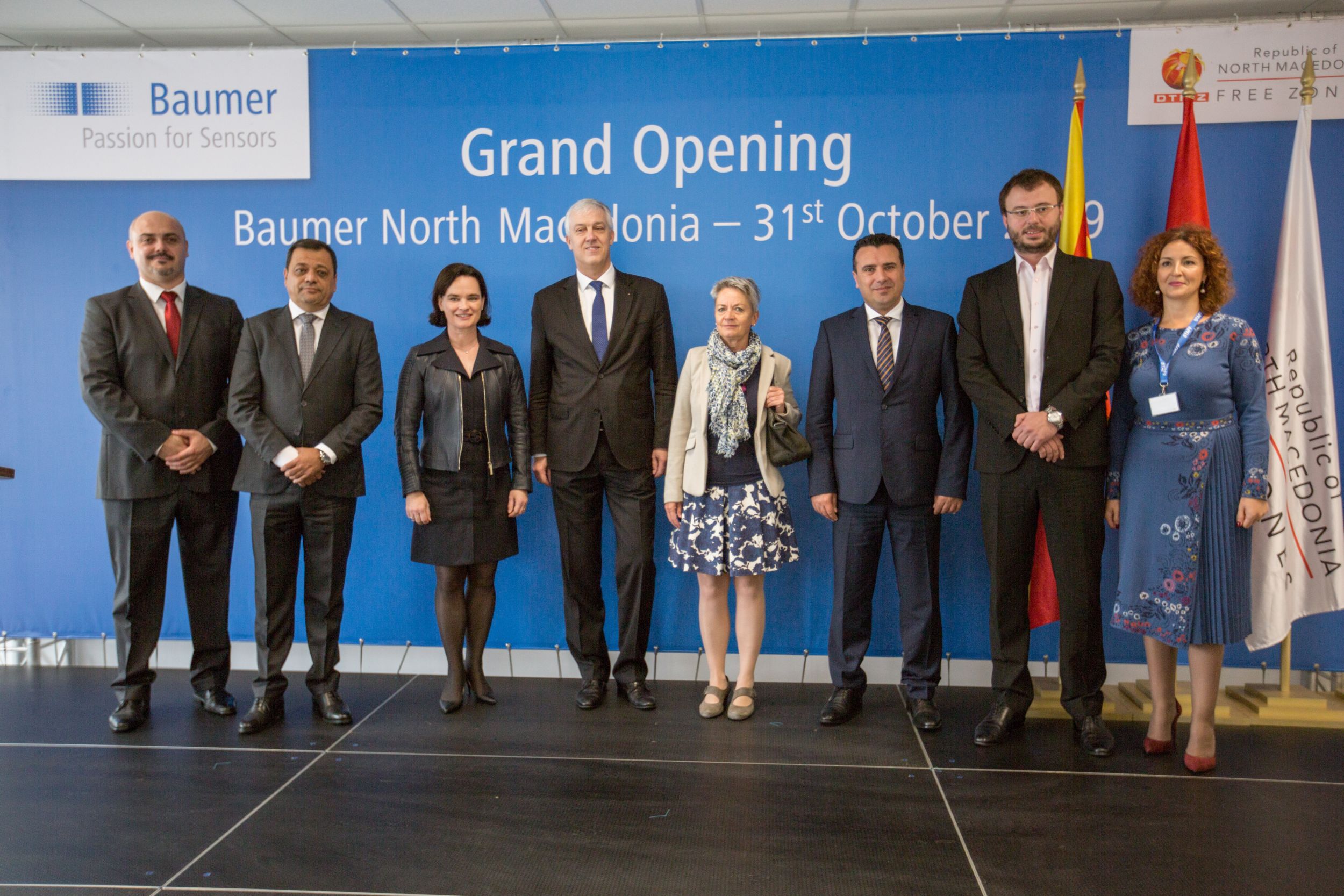 Baumer-Standort in Mazedonien
