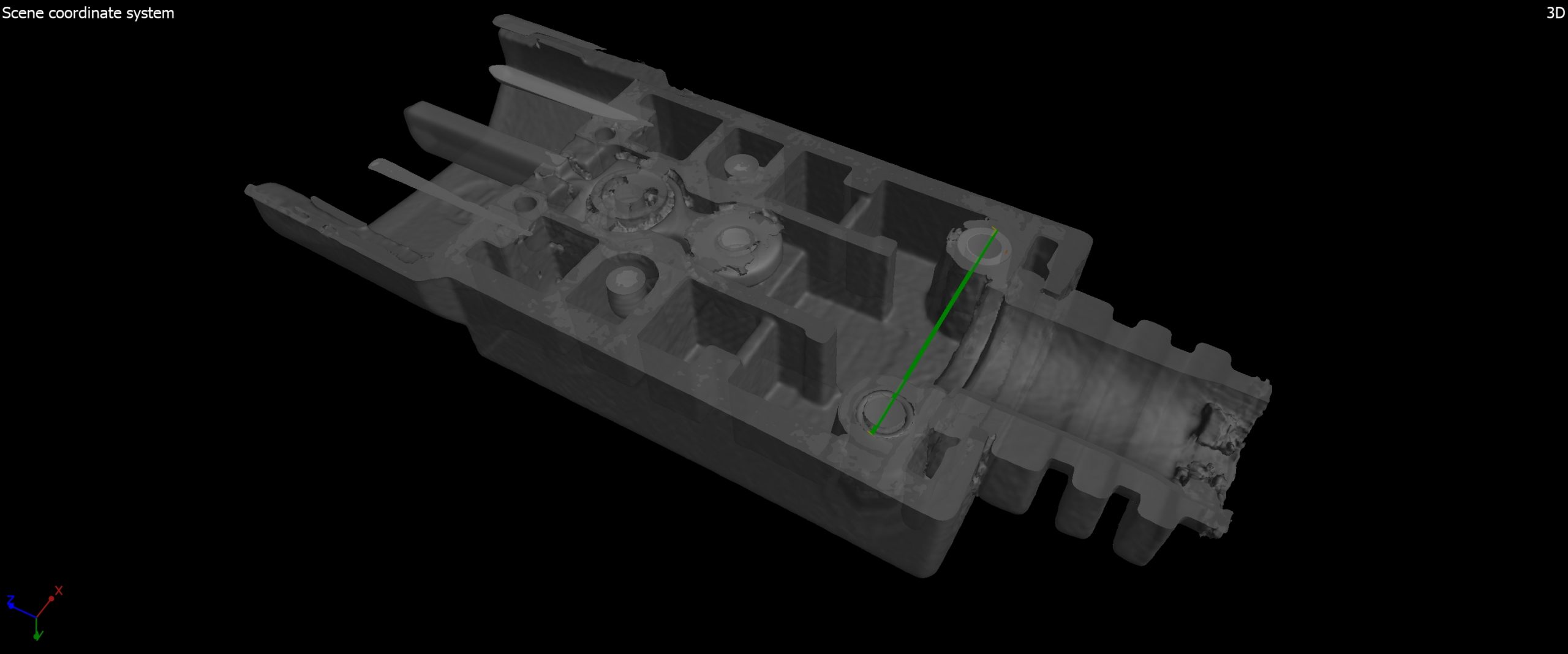 Mutimaterialmodus-Algorithmus für CT-Analysesoftware