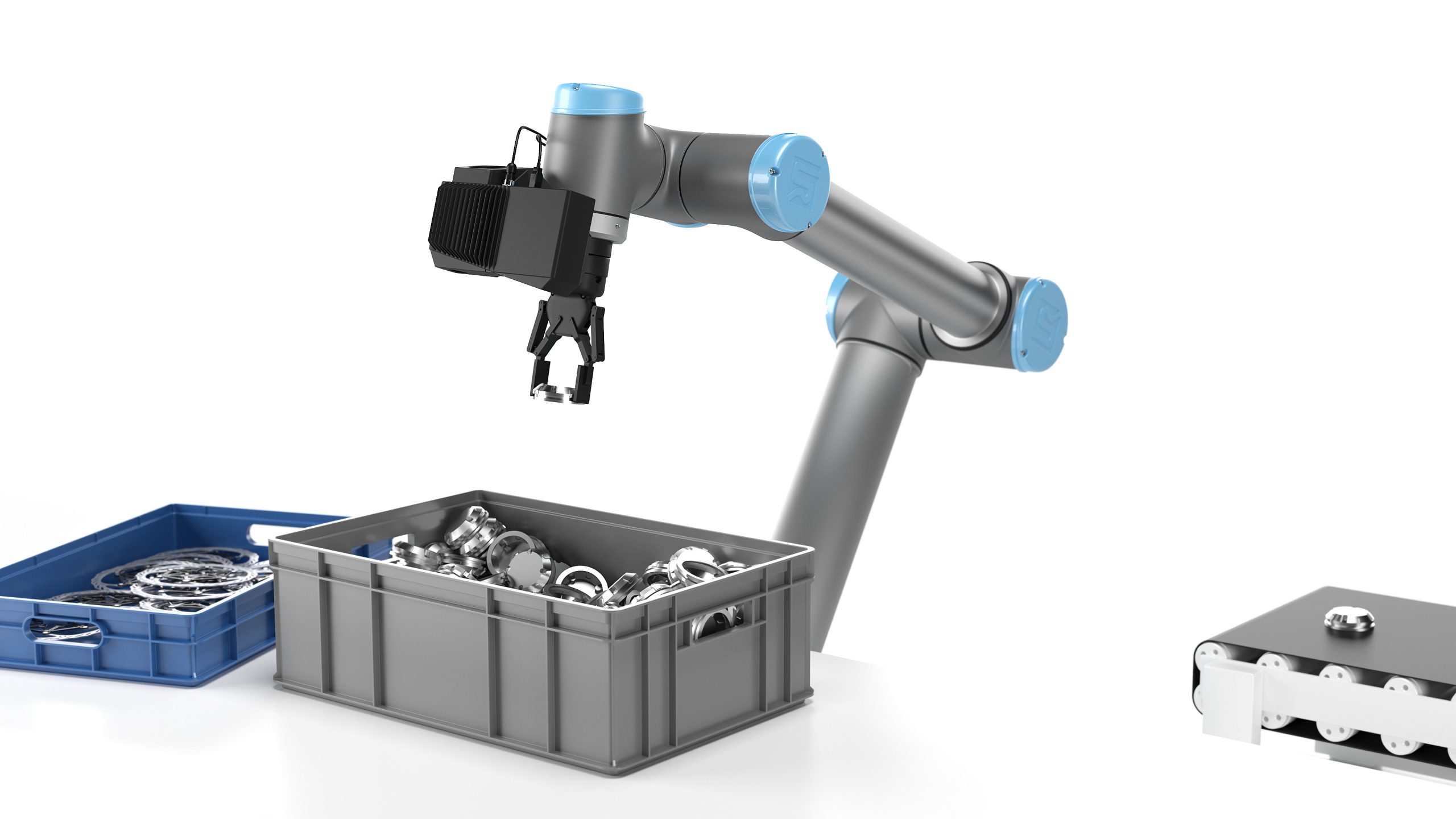 Bin-Picking mit KI-Vision