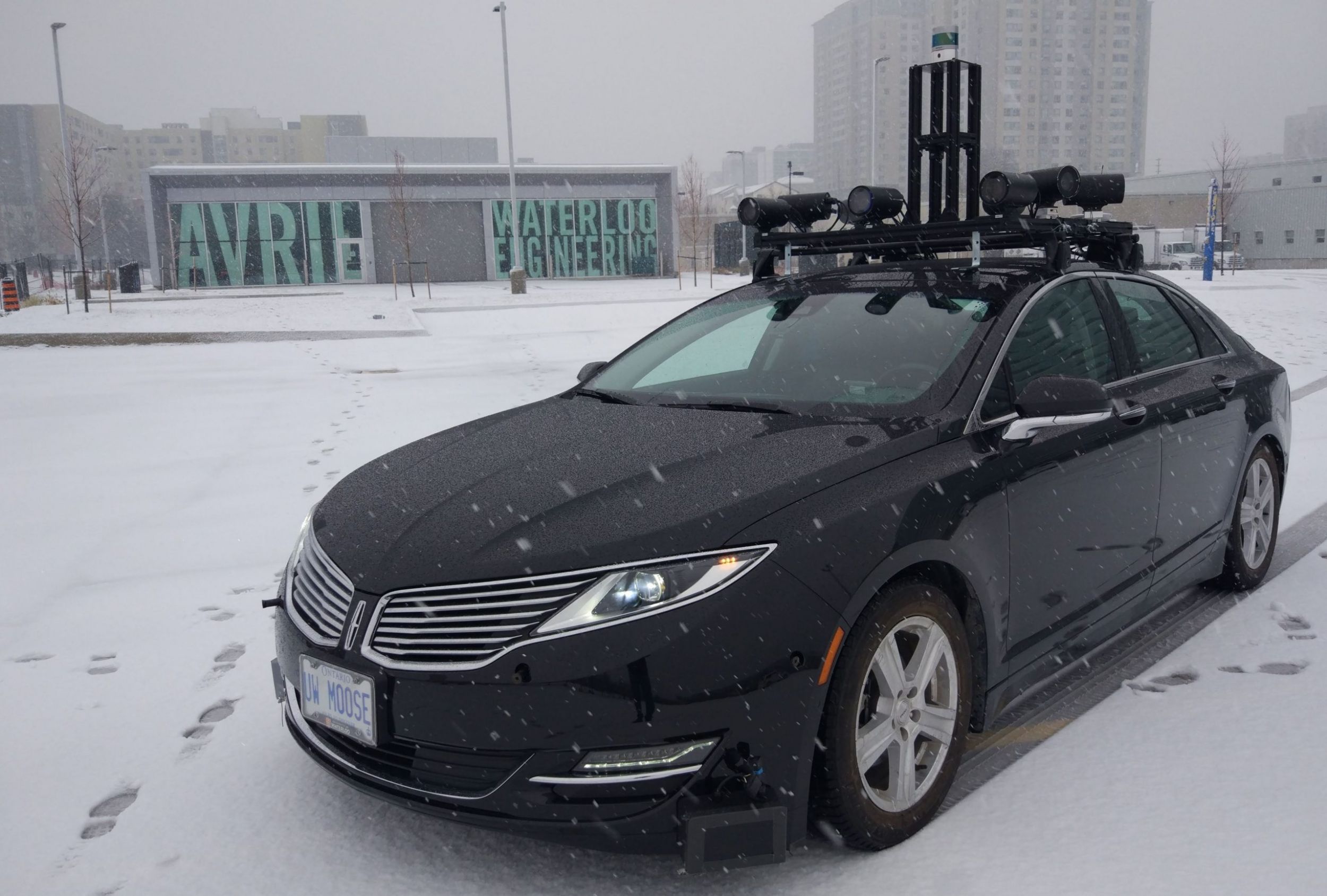 Autonomes Fahren auch bei schlechten Winterbedingungen
