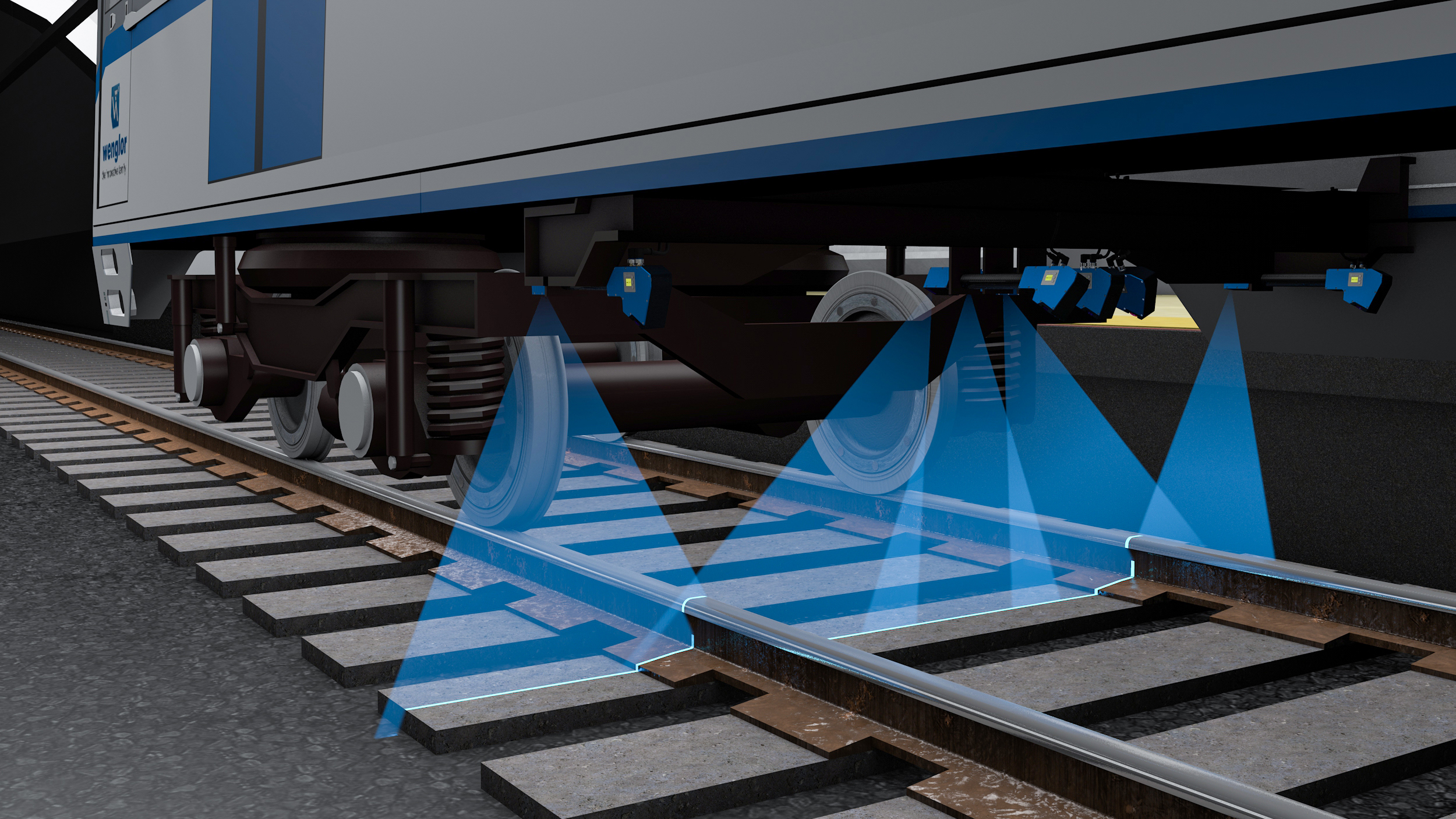 2D-/3D-Profilsensoren überwachen Schienen und Gleisbette