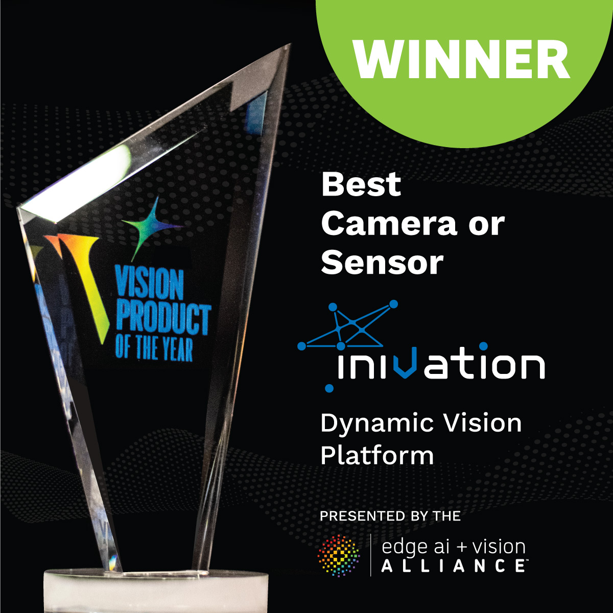 iniVation gewinnt Preis der edge ai+vision Alliance