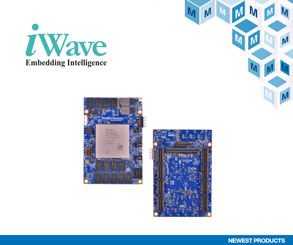 Partnerschaft Mouser und iWave Systems
