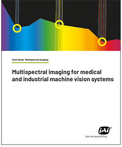 Multispectral imaging for machine vision and life sciences imaging