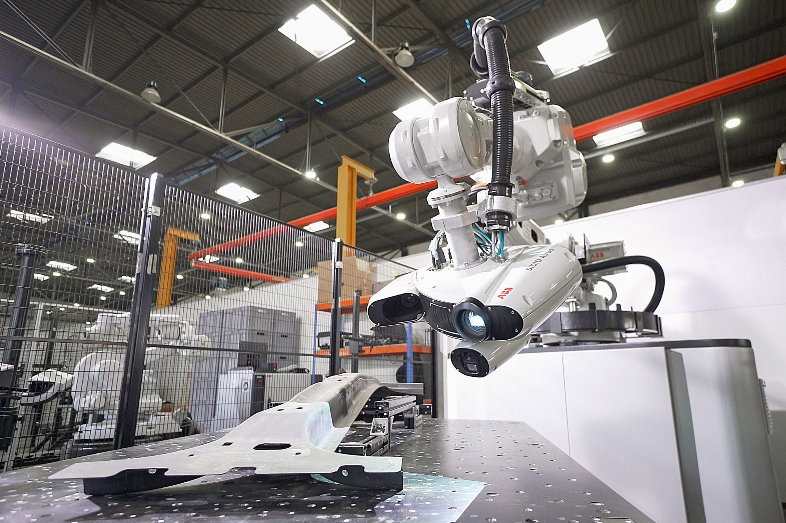 Offline-Roboterzelle zur 3D-Inspektion