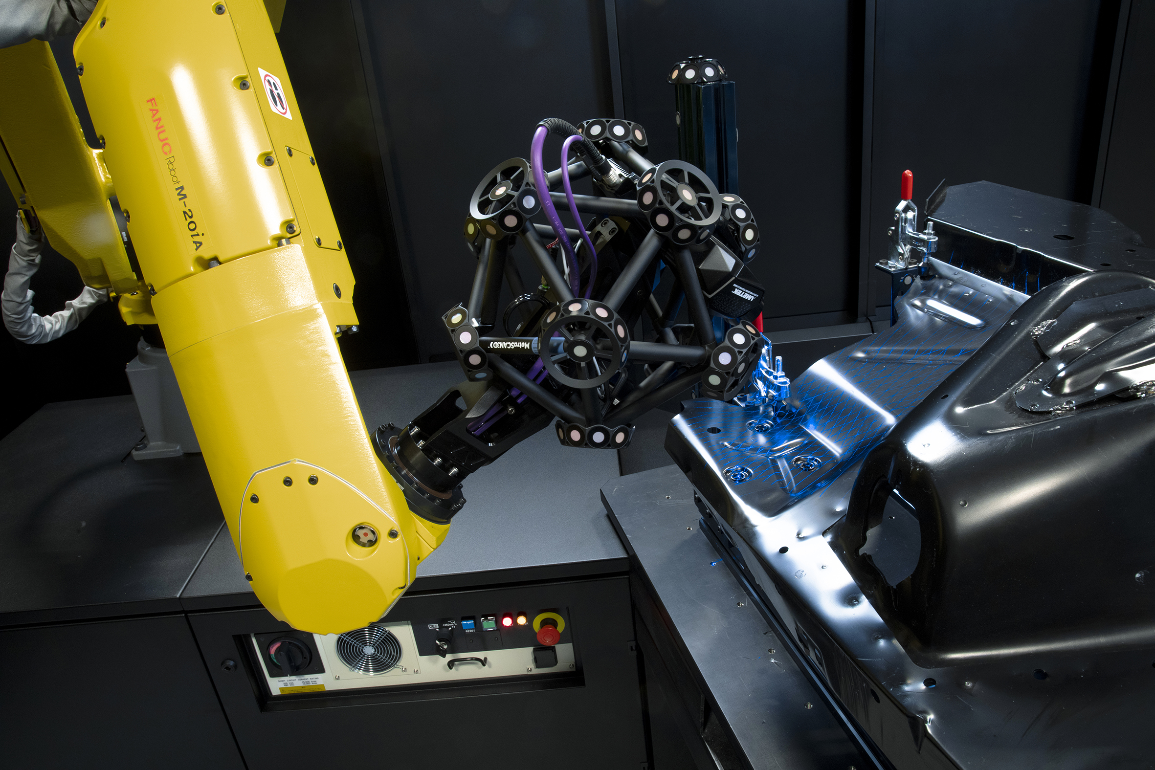 Robotergeführte 3D-Qualitätssicherung für individuelle Messzellen